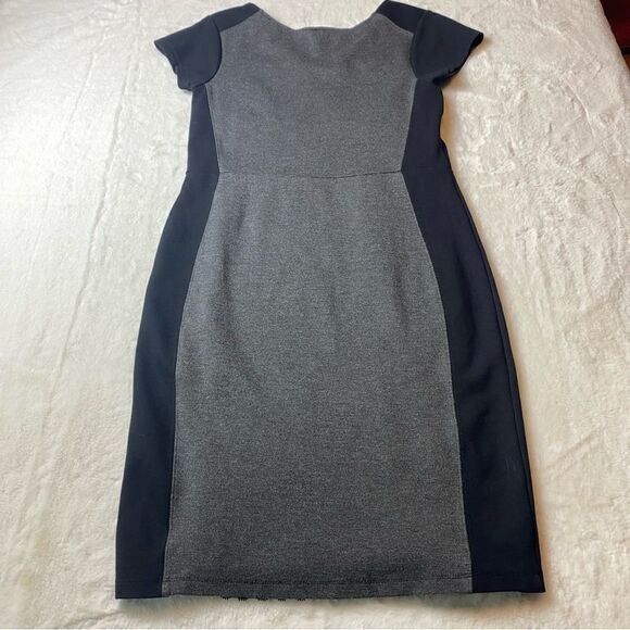 Ruby Ribbon Rita Panel Dress Gray and Black Body Shaping Dress Size Small - Picture 2 of 15